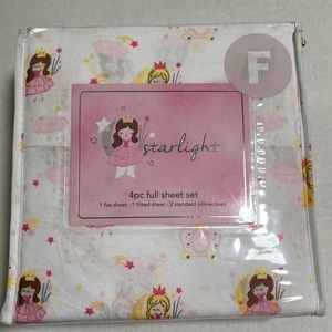Starlight 4pc Full Sheet Set